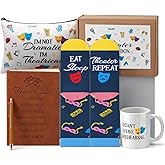 Didaey 7 Pcs Theater Gifts for Women Girls Funny Musical Actor Broadway Gifts for Theater Lovers Drama Students Graduation Birthday Holiday