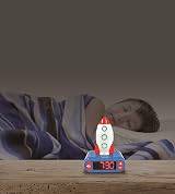 Lexibook Rocket Nightlight Alarm Clock with LCD Backlight RL800SPC view 5