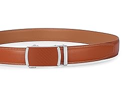 guvoosm Mens Belt,Ratchet Dress Adjustable Belts