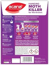 Acana Hanging Moth Killer & Freshener 4 Pack Lavender - 6 Months Each view 4