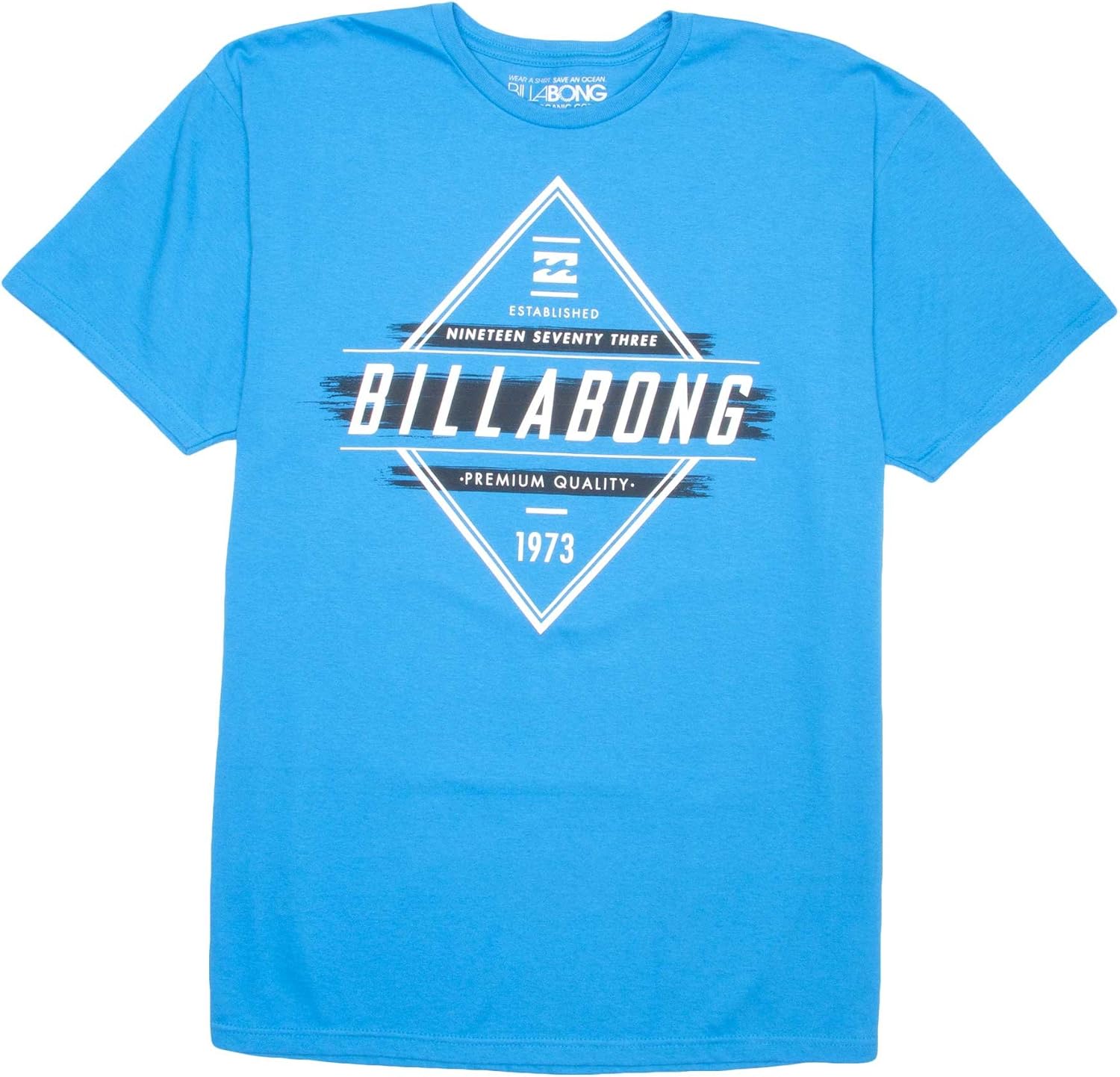 Billabong Men's Pennant TShirt, Azul (Acid Blue), S