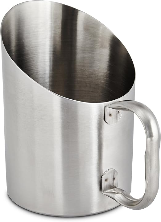 Harmony Stainless Steel Food Scoop, 5" L X 4" W X 4.75" H