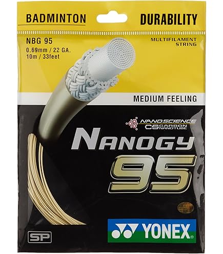 YONEX - YONEX 200mロール ナノジー95 ヨネックス ナノジー 95 YONEX NANOGY 95 NBG95-1 100m