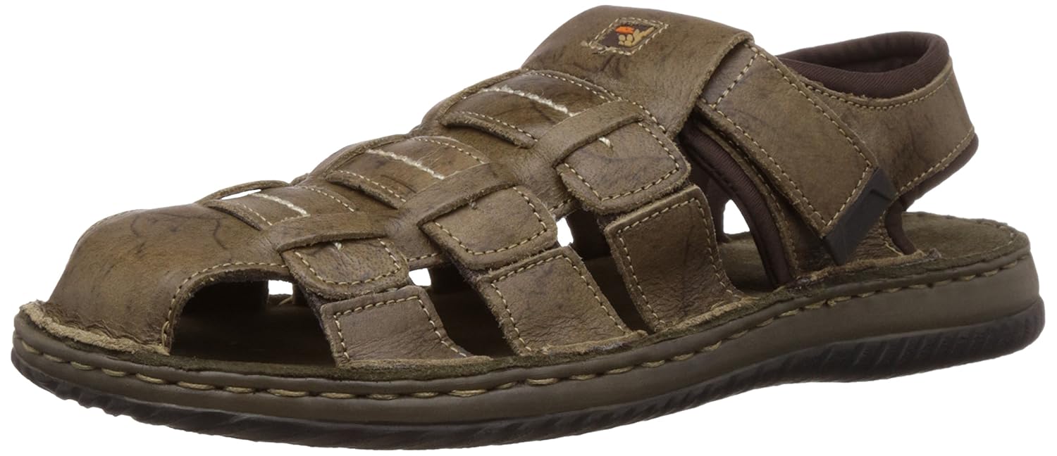 woodland olive floater sandals