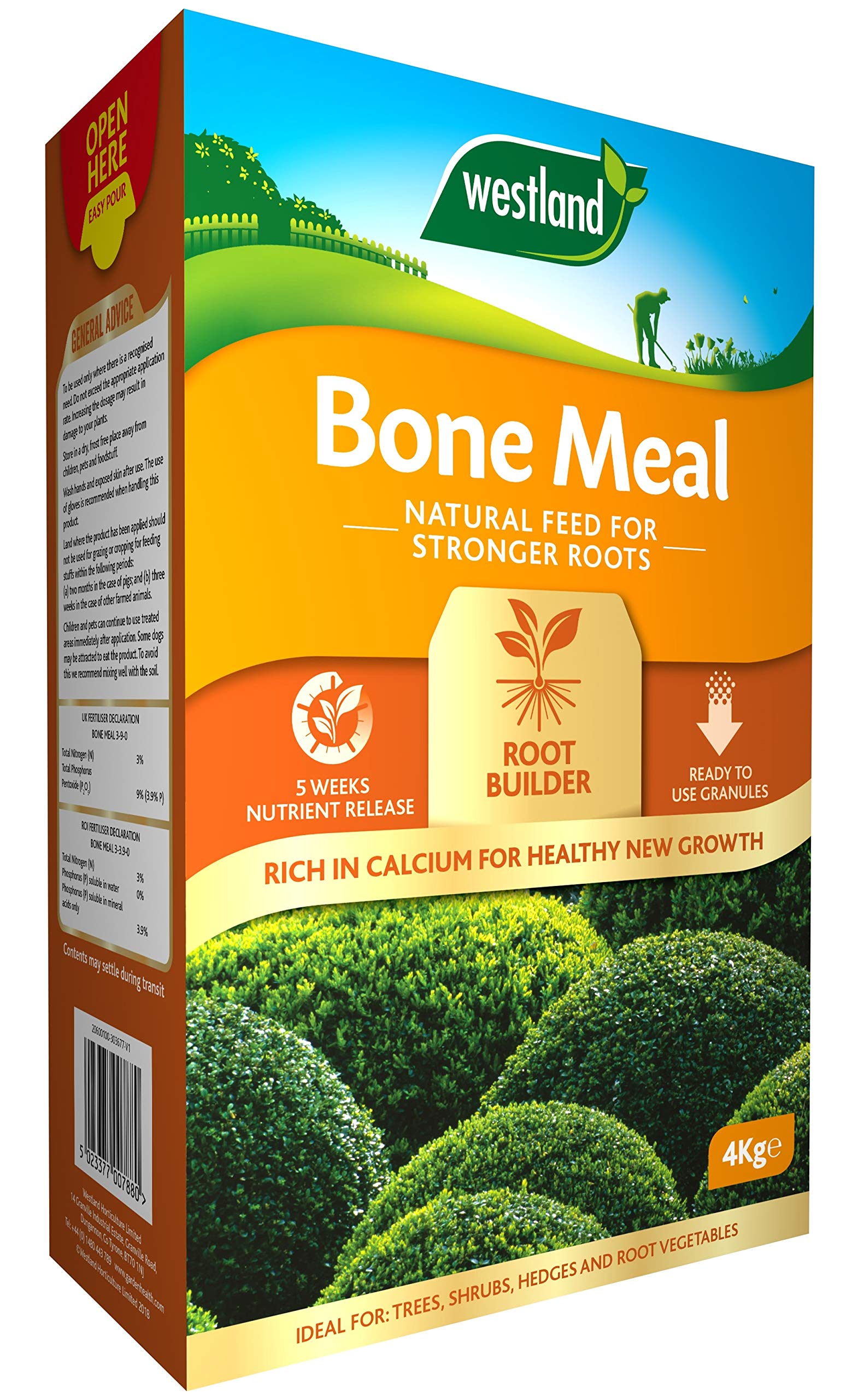 Westland Bonemeal Root Builder, 4 kg, Natural