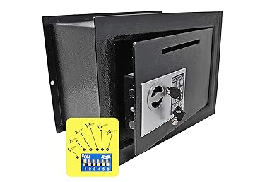 Caja Fuerte Retardada De Deposito De Empotrar: Amazon.es: Industria, empresas y ciencia