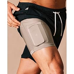 Huckberry Wellen Performance Lined Swim Trunks
