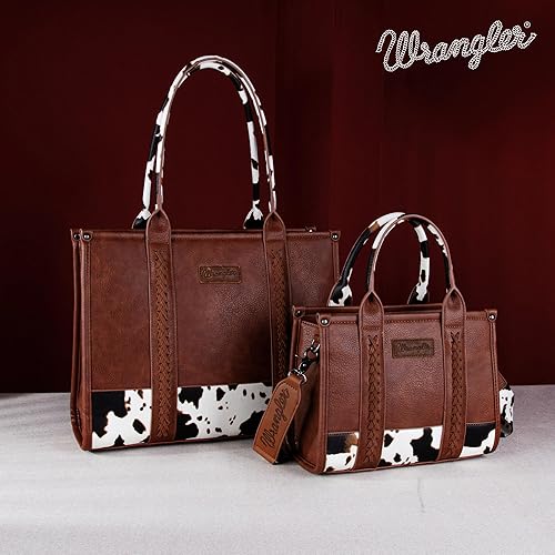 Montana West X Wrangler Tote Bag - Western Style Crossbody Purse For Women