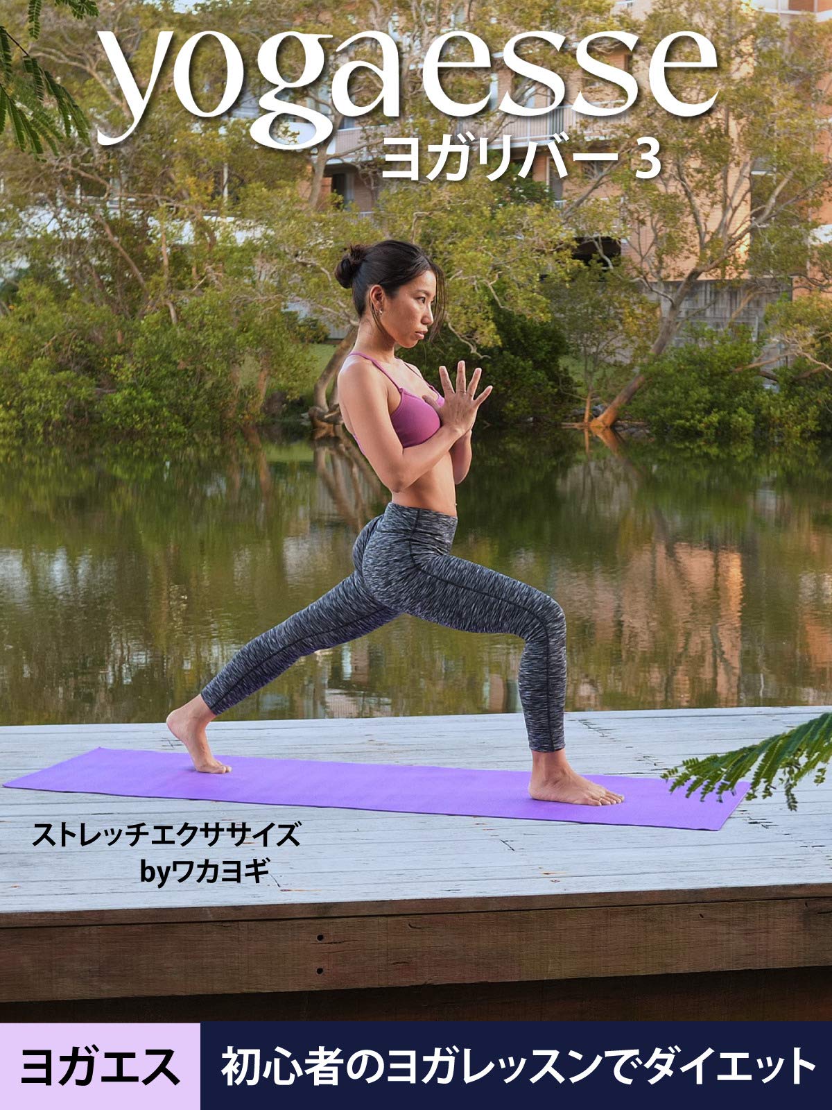 Yogaesse (ヨガエス) ヨガリバー 3 | 初心者のヨガレッスンでダイエット | ストレッチエクササイズ