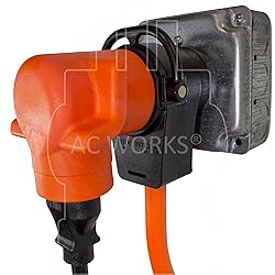 AC WORKS 30-Amp 4-Prong Dryer Outlet 14-30