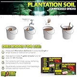Exo Terra Plantation Soil Substrate 3 x 8.8 Litre Natural Terrarium Substrate view 6