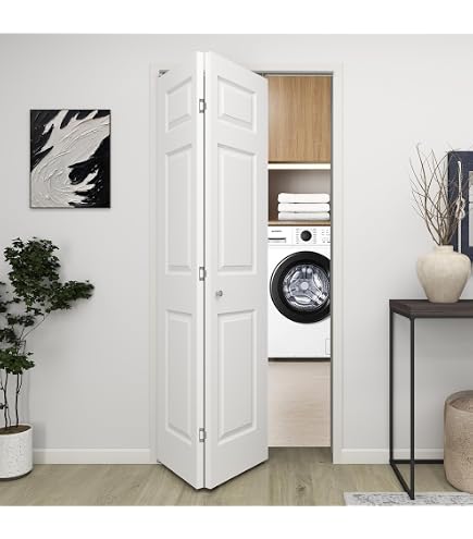 Kimberly Bay Snavely International Closet Door, Bi-fold, 6-Panel