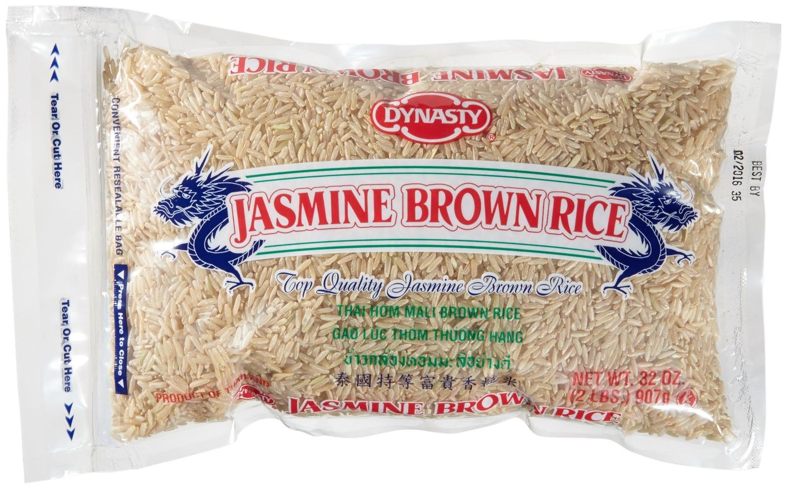 Photo 1 of **EXP N/A** Dynasty, Brown Jasmine Rice, 2 Lb