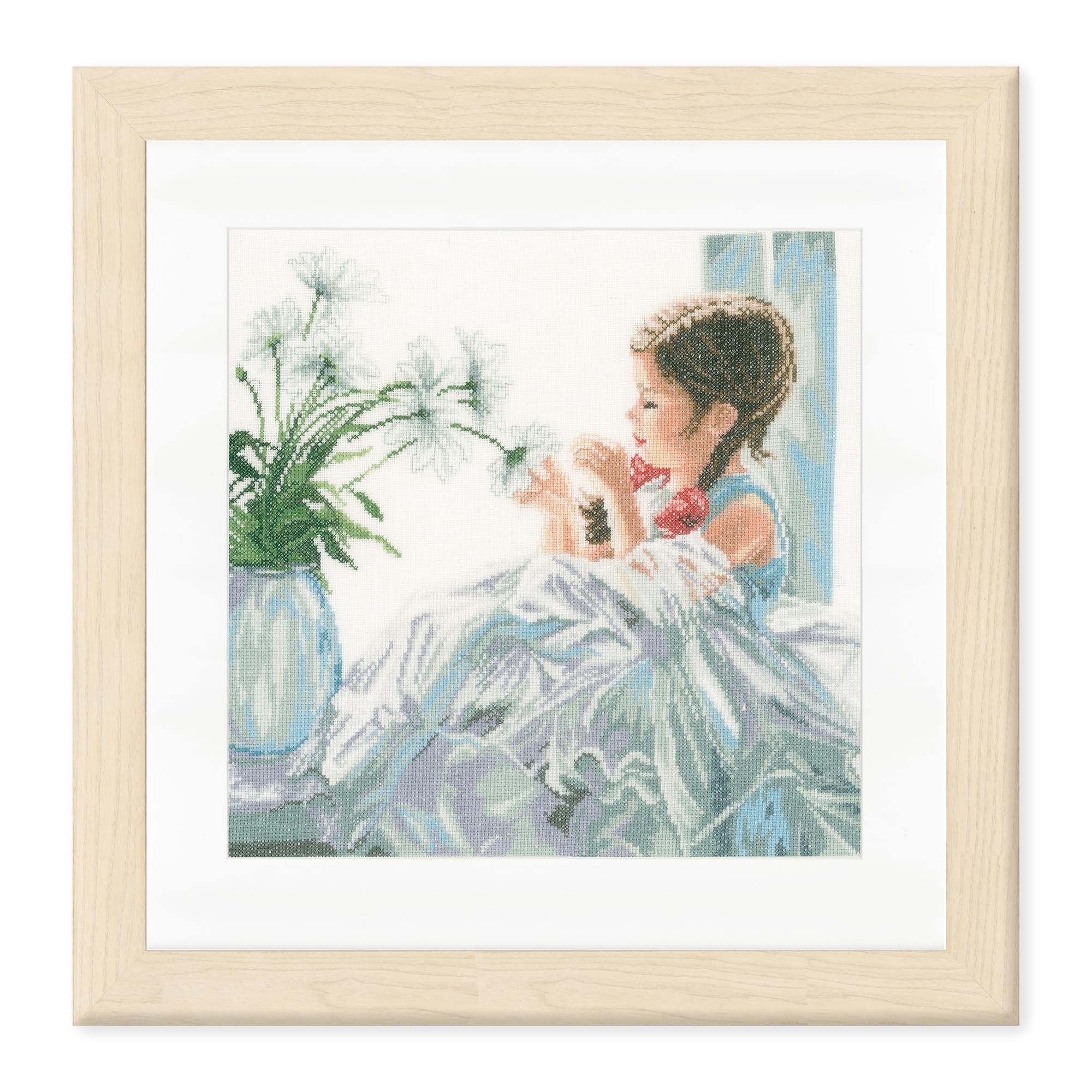 Lanarte Counted Cross Stitch Kit: Fortune Telling (Linen), NA, 30 x 30cm