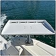 Five Oceans Boat Cutting Board, 20" x 12" - Premium Fillet Table with Rod Holder Mount, Knife Slot, Plier Storage & Slotted Back - 1-Year Warranty - FO3936