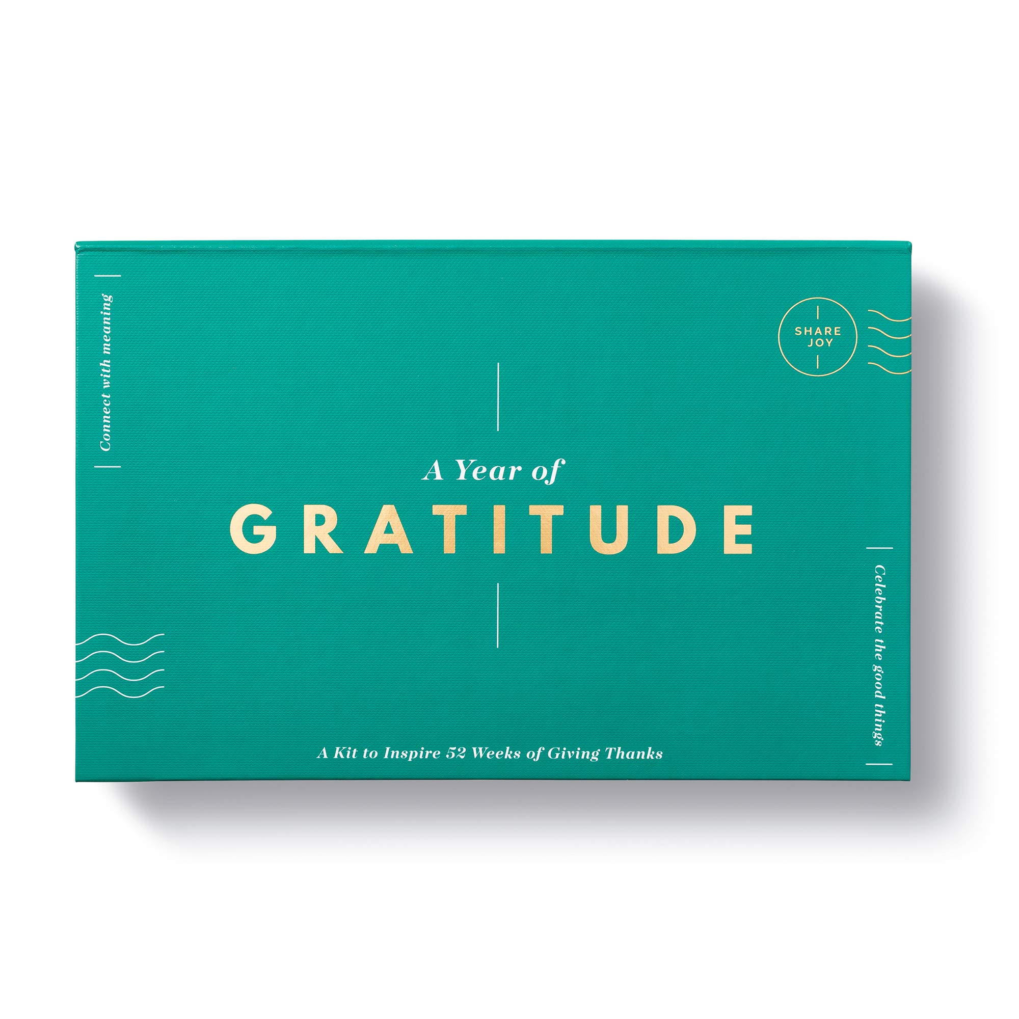 A Year of Gratitude Card Kit by Compendium - A Gratitude Note Card Kit to Inspire 52 Weeks of Giving Thanks