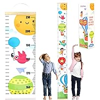 Kids Growth Chart Fabric Canvas Height Measurement Ruler Hanging Banner For Child's Room Decoration