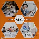 G4GADGET 2 Hole Punch 20 Sheets Capacity Precision Guide Compact Metal view 3