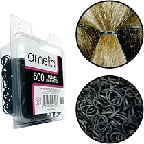 Amazon.com : Amelia Beauty | 500 Count 1/2" Rubber Bands | Premium ...