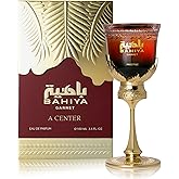 A CENTER Bahiya Garnet Women's Vanilla Perfume 3.4 Fl Oz Eau de Parfum - Bergamot,Mandarin,Mango,Jasmine,Amber & Musk, Luxury Scent with 24H Longevity Long Lasting Fragrance for Daily Use