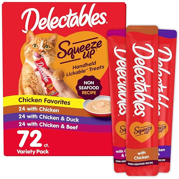DELECTABLES SQUEEZE UP NON-SEAFOOD VARIETY PACK, CREAMY SQUEEZABLE...