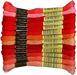 Premium Rainbow Color Embroidery Floss - Cross
