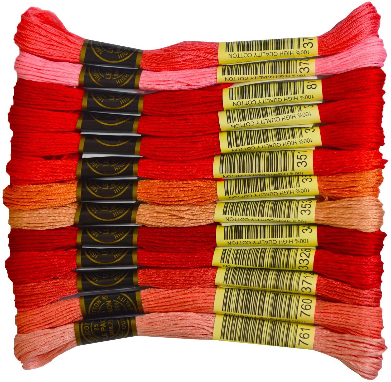 Premium Rainbow Color Embroidery Floss - Cross