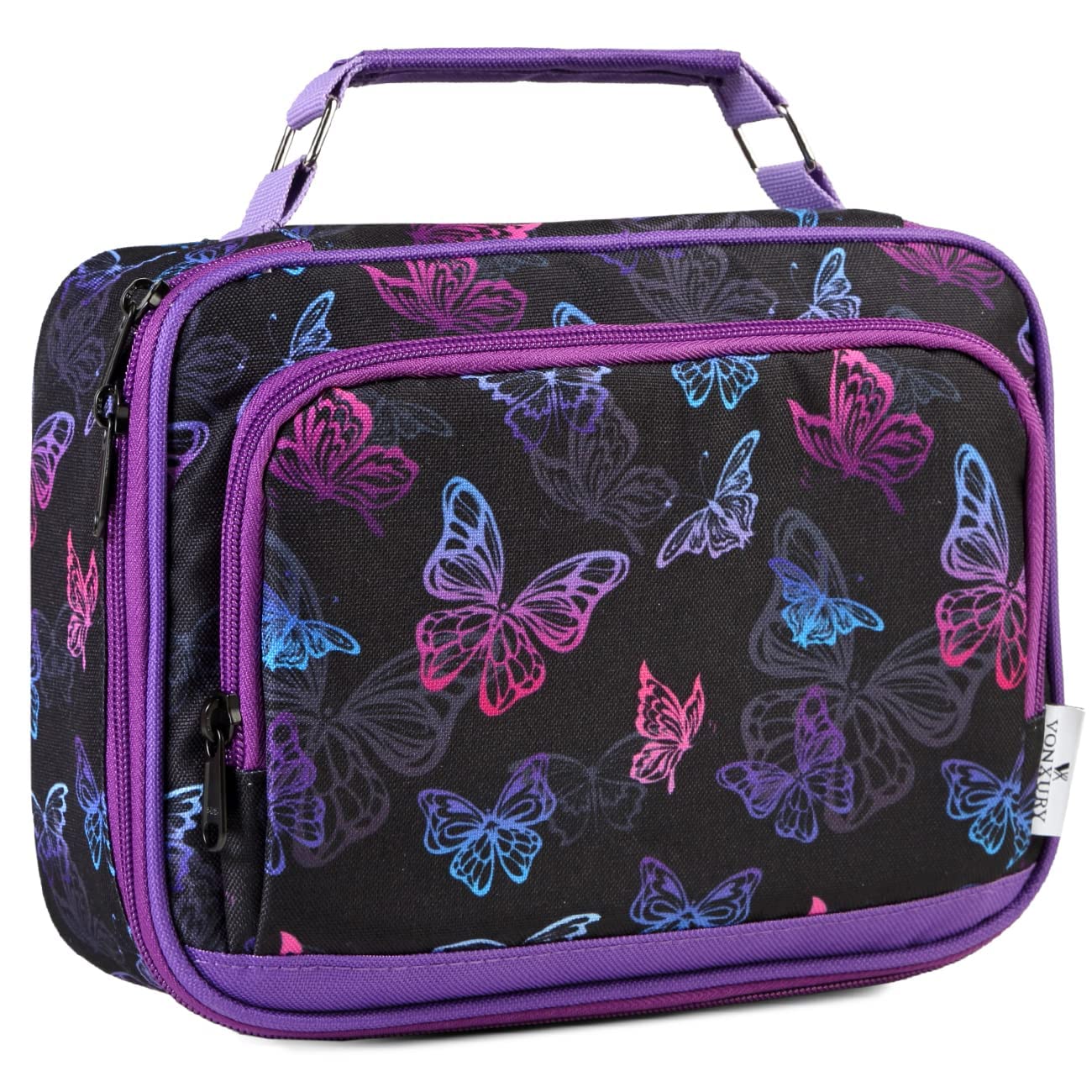 Large Pencil Case, VONXURY School Pencil Pouch Holder for Girls Boys Portable 57 Slots Pen Organizer with 2 Detachable Layers Multiple Zipper Bag for College Office — image 1