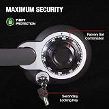 SentrySafe Fireproof Waterproof Steel Home Safe with Dial Lock 34.8L SFW123DSB view 2