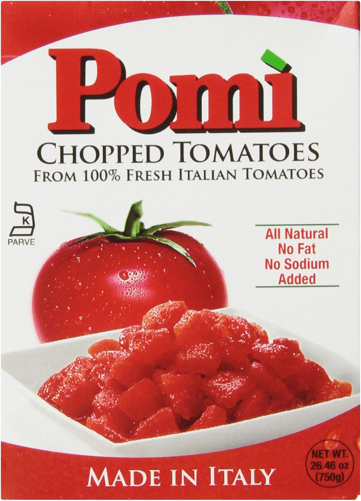 Pomi Chopped Tomatoes, 26.46 oz