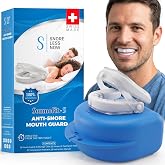 Somnofit-S Anti-Snore Mouth Guard by SnoreLessNow | Made in Switzerland | FDA Cleared | Most Comfortable Anti Snoring Mouthpiece | Sleep Tight Mouth Guard | Adjustable Snoring Solution for Men &amp; Women
