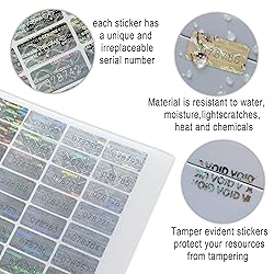 580 Pcs 0.787x0.39 inch High Security Tamper