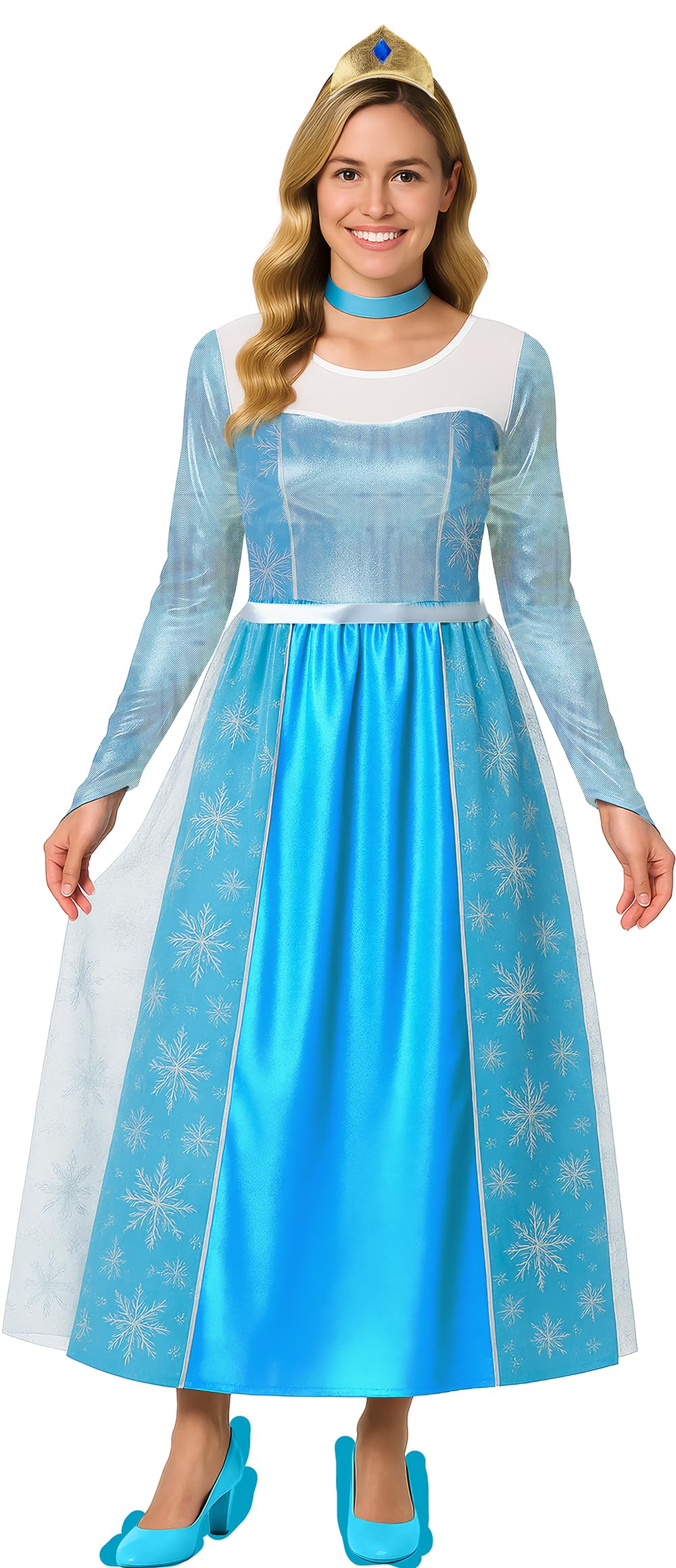 Fiestas Guirca Princess Fancy Dress Costume Adult Women Size 10-12