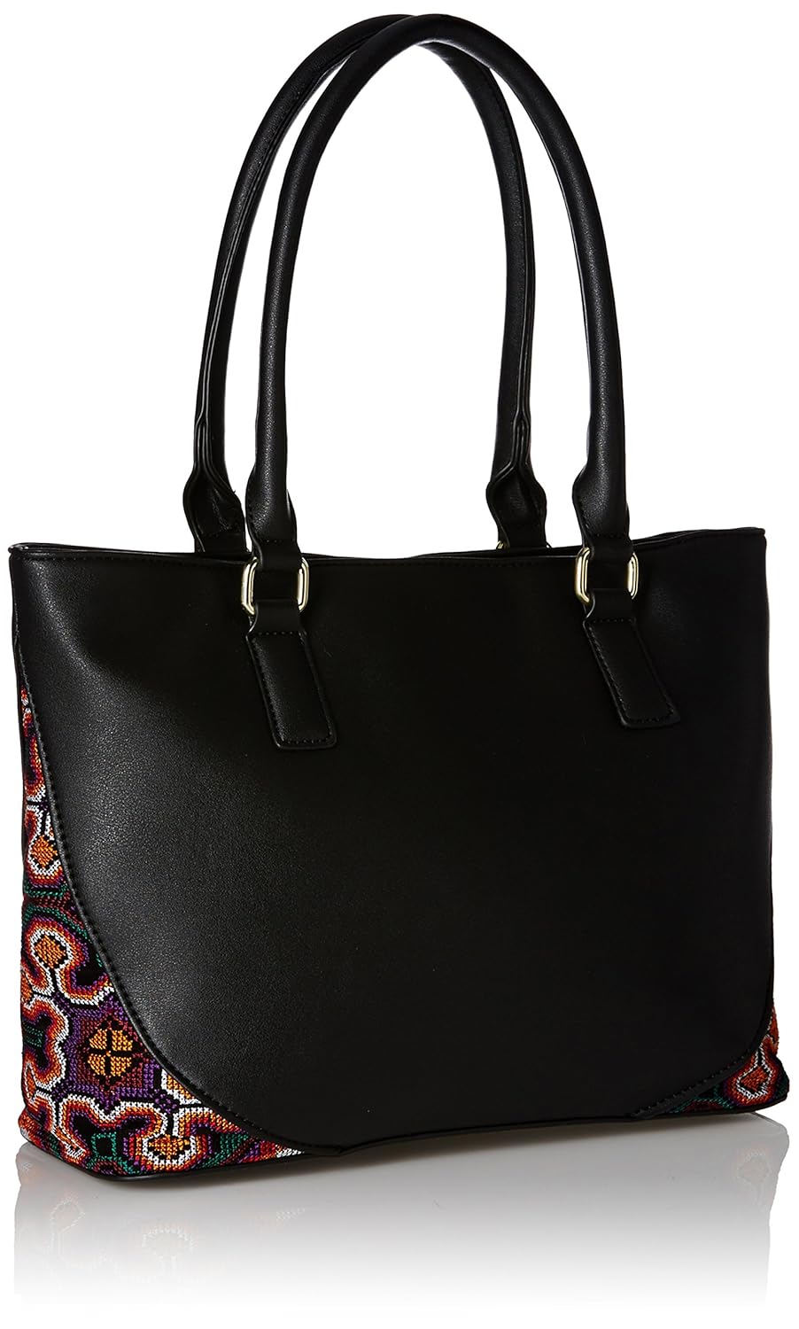 global desi women's tote bag (black) ()