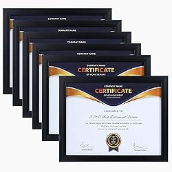 ELSKER&HOME 8.5x11 Picture Frame - Certificate