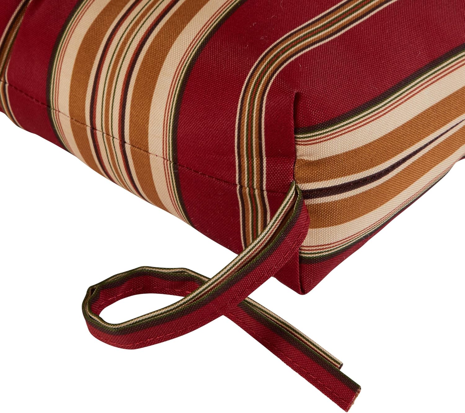 Greendale Home Fashions AZ4809-ROMASTRIPE Tuscan Stripe 44'' x 22'' Outdoor Seat/Back Chair Cushion : Garden & Outdoor
