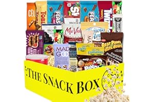 TheCookieStuff's Ultimate Snack Box Gift Box A Feast of Candy, Chips, Chocolate Bars & More!
