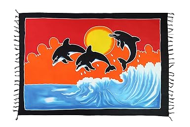 Ciffre Ca 60 Modelle Sarong Pareo Wickelrock Strandtuch Tuch Wickeltuch Handtuch Bunte Sommer Muster Set Gratis Schnalle Schl