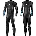 Synergy Triathlon Wetsuit 3/2mm - Volution Full Sleeve Smoothskin Neoprene for Open Water Swimming Ironman & USAT Approved