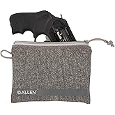Allen Company Lockable Handgun Storage Pouch with Writeable ID Label