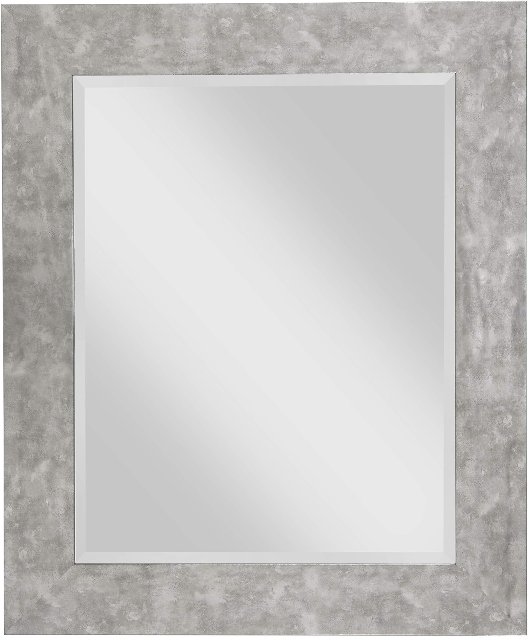Martin Svensson Home Hammered Metal 36" x 30" Wall Mirror, 36" x 30"