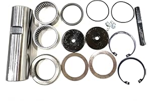 Arko Tractor Parts King Pin for Case Backhoe 580LXT 580K 580SK 580L 580M 580SL 580SM 585G 586G 588G 590 590L 590SM Side Slot D103626