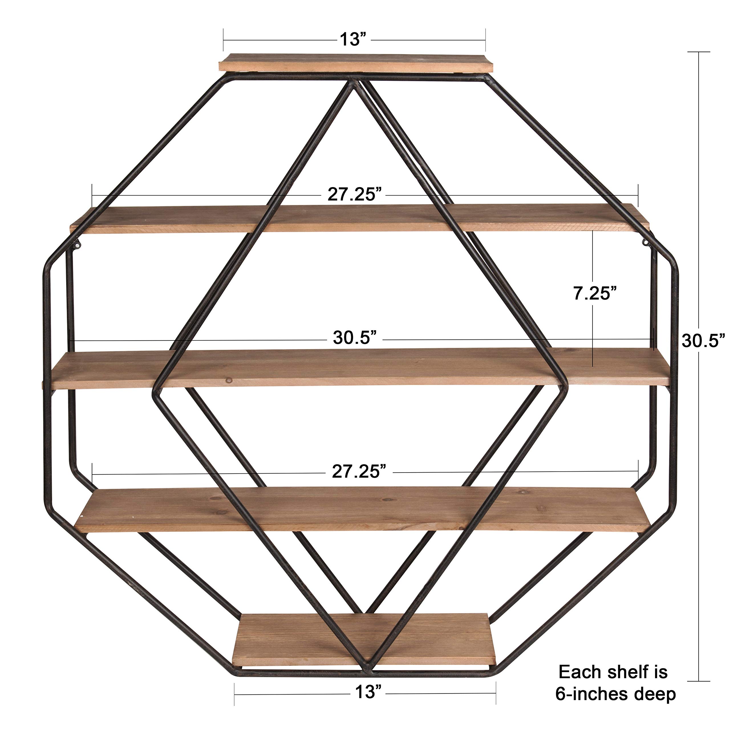 Amazon Com Kate And Laurel Wall Shelves