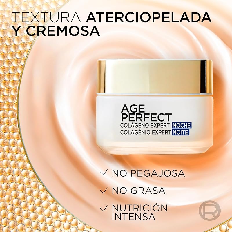 Creme Noite Idade Perfeita Dermo Expertise, Pele Madura, 50 ml (Embalagem de 1)