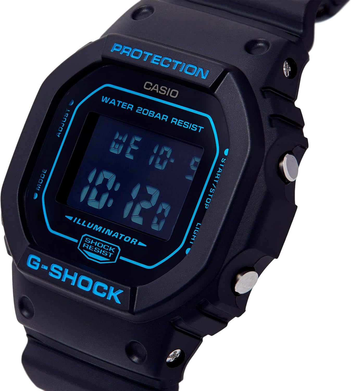 Casio Reloj Hombre de Digital con Correa en Resina DW-5600BBM ...