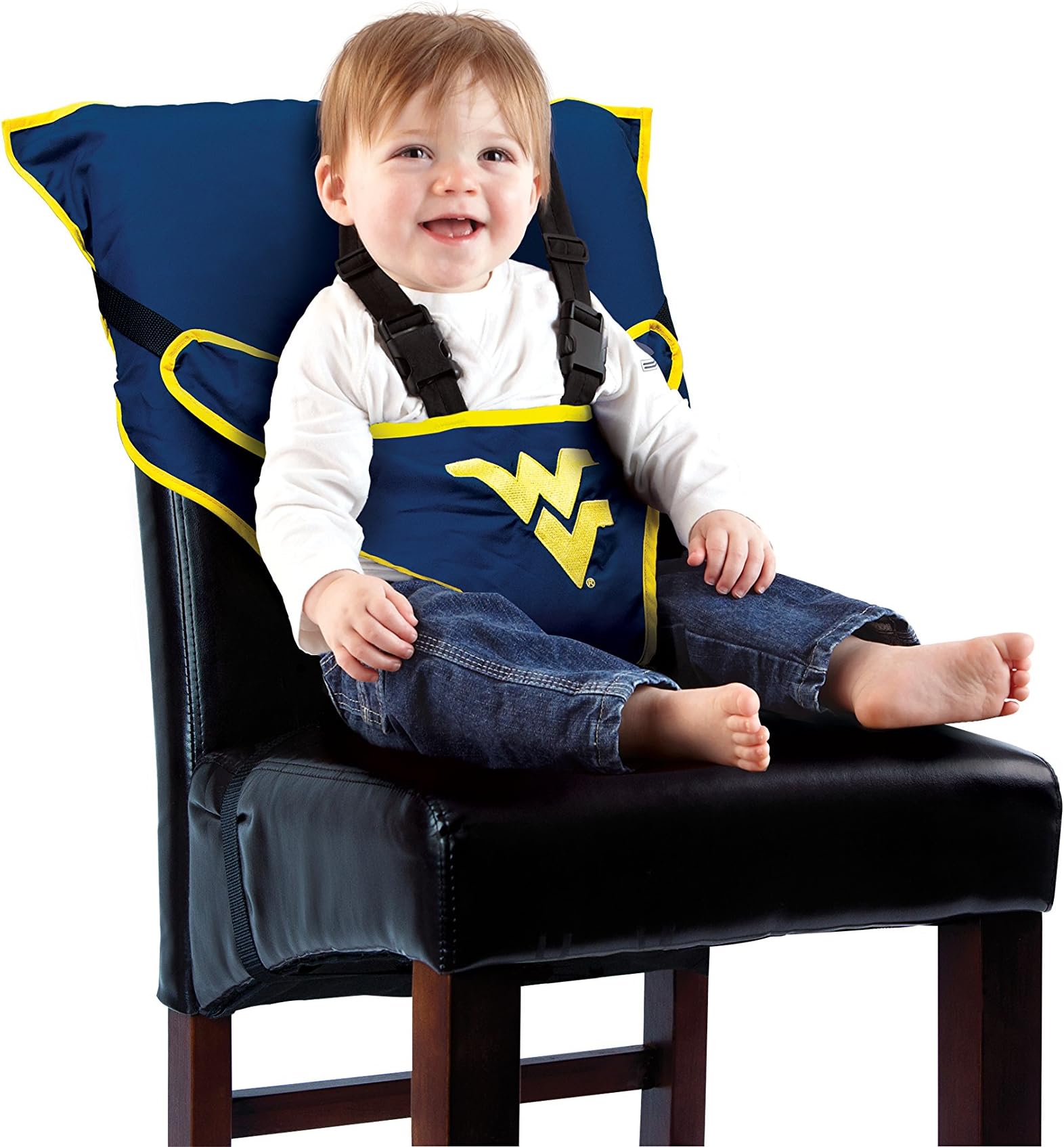 Neotech Cozy Cover NCAA West Virginia Mountaineers Unisex Portable Easy Seat, Blue, One Size
