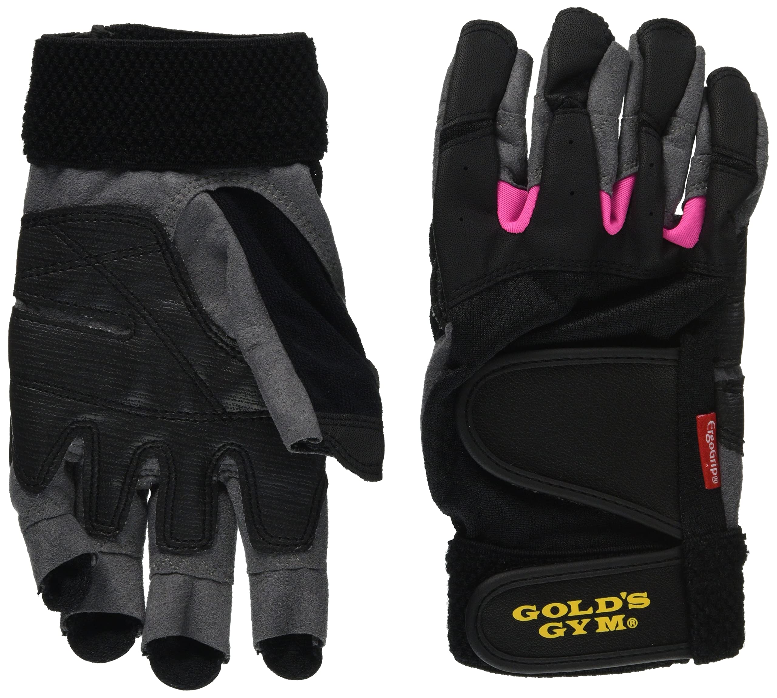 ゴールドジム(GOLD`S GYM) レディース プロ トレーニンググローブ M G3407 【初心者~上級者】 フィット感に優れ握りやすいエルゴグリップ形状 ベンチプレス バーベルカール【ゴールドジム正規品 ゴールドジムトレーナー愛用】 手の保護商品画像