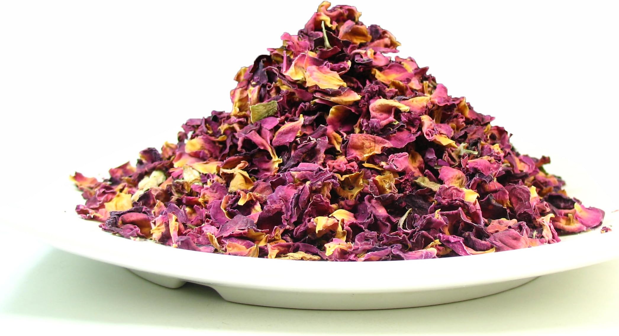 Greenhilltea premium bulk tea ,Rose Buds and Petals Tea Premium caffeine free herbal tea – 1 LB Bag