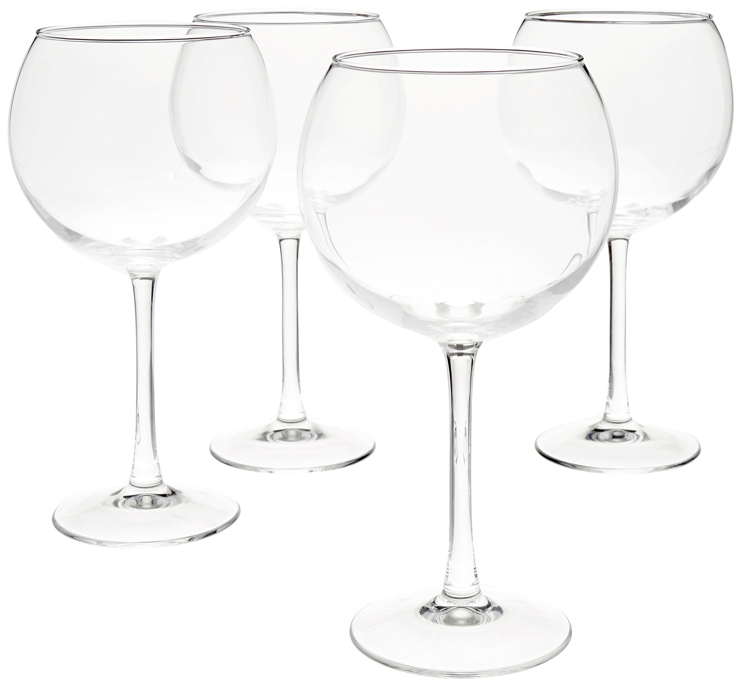Amazon Basics Red Wine Balloon Wine Glasses, 20Ounce, Set of 4 Buy