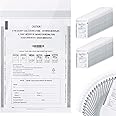 Bank deposit bags plastic,Money bag for cash,Bank bag,Cash register bags 9 x 12 Inch (White, 100 Pack)